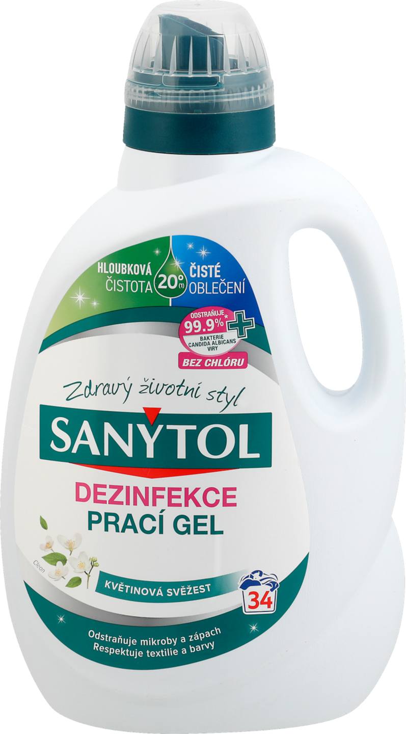 Dezinfekční prací gel