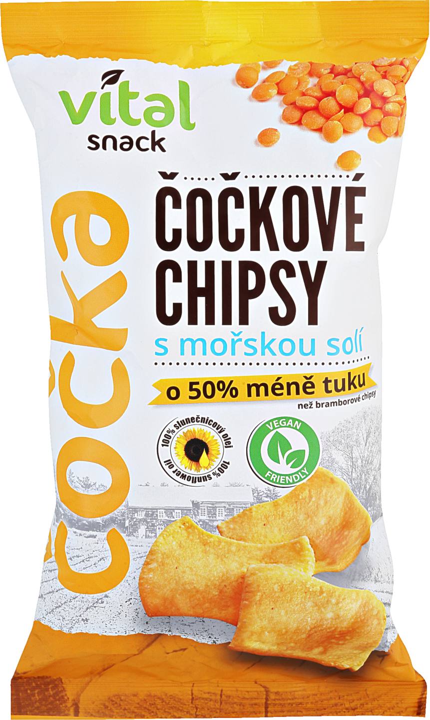 Čočkové chipsy