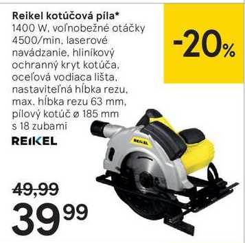 Reikel kotúčová pila