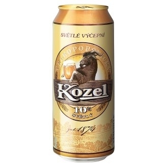 Velkopopovický Kozel 10° plechovka