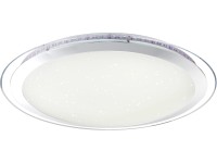 GLOBO Stropné LED svietidlo NICOLE kov biely