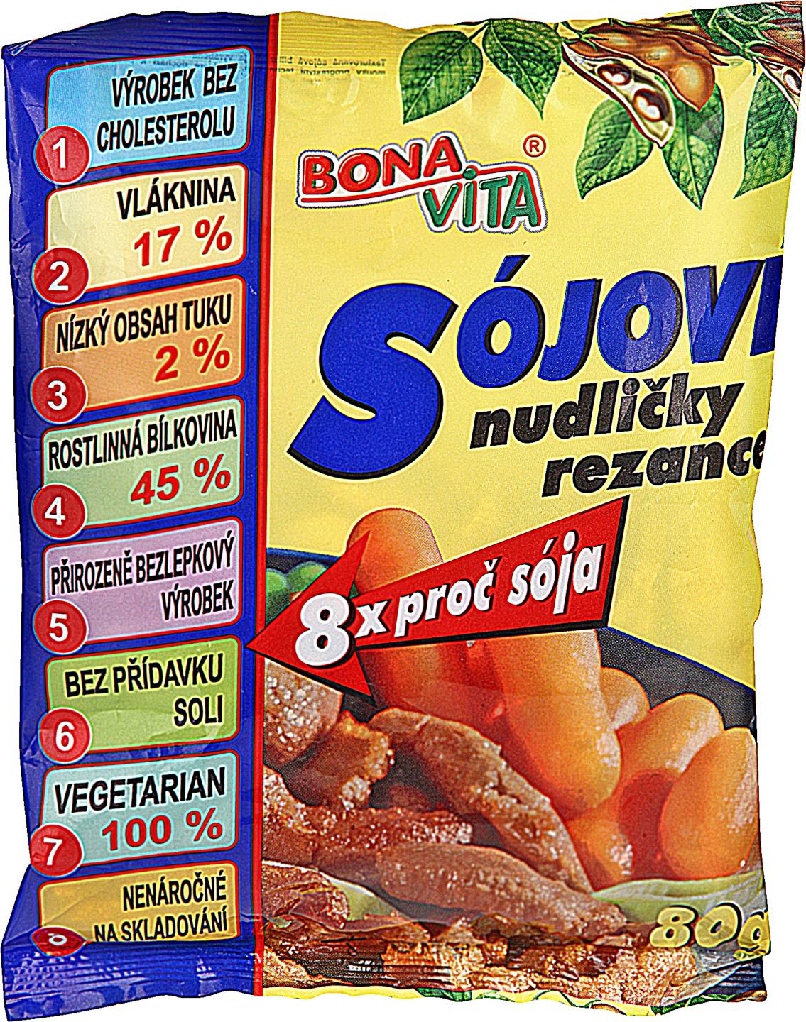 Sójové nudličky/kostky