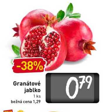  Granátové jablko  1 ks