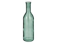 Mica Decorations Sklenená váza - fľaša Rioja, zelená, pr. 15 x 50 cm