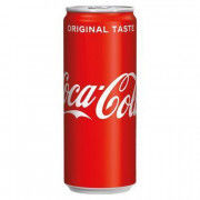 COCA-COLA 330ml PLECH
