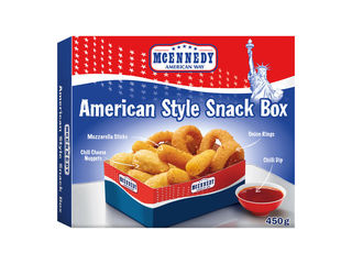 Snack box s omáčkou