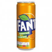 FANTA POMARANČ 330ml PLECH
