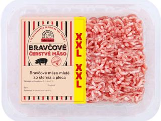 Mleté bravčové mäso XXL