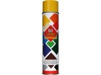 hitcolor Dekoratívny lak v spreji vysoký lesk RAL 1021 žltý horčičný 600 ml