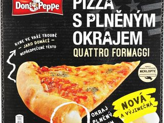 obrázek Pizza s plněným okrajem