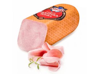Šunka Parížska, podiel mäsa...
