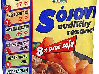 obrázek Sójové nudličky/kostky