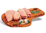 Kuracie rezne a stehná bez kosti a kože chladené 1 kg