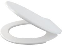 Alcadrain WC sedátko A6550 Basic Antibacterial, polypropylén, plast.pánty, biela