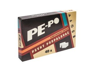 PE-PO Pevný podpaľovač
