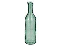 Mica Decorations Sklenená váza - fľaša Rioja, zelená, pr. 15 x 50 cm