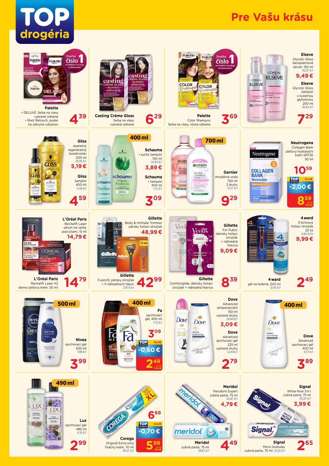 TOP drogéria